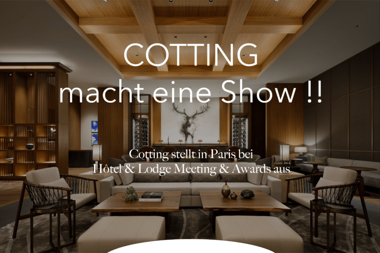 Mehr über den Artikel erfahren COTTING macht eine Show !!